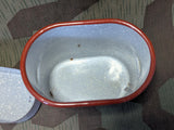 Drexler Enamel Food Container with Insert