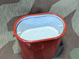 Drexler Enamel Food Container with Insert