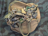 German Parachute Bag and Shredded Material