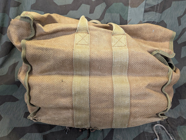 German Parachute Bag and Shredded Material
