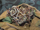 German Parachute Bag and Shredded Material