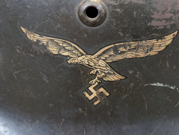 Double Decal Luftwaffe M35 Stahlhelm ET64