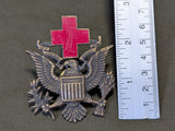 WWI American Red Cross Men's Officer Cap Badge