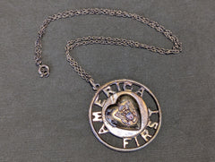 America First Locket Necklace