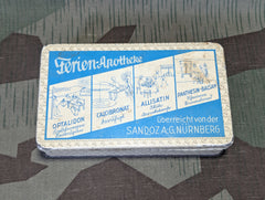 Travel Medicine Kit Tin Ferien Apotheke