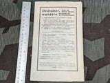 1924 German Map (Bad Orb - Schweinfurt - Lohr - Würzburg)
