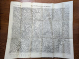 1924 German Map (Bad Orb - Schweinfurt - Lohr - Würzburg)