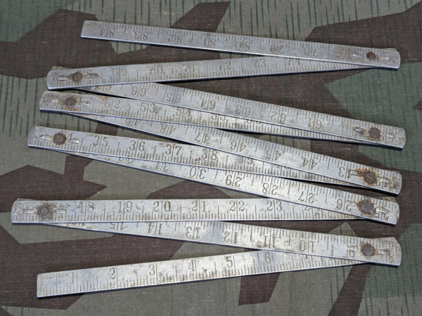 2 Meter Sachsen Folding Measuring Stick Ruler (Inches and Centimeters)