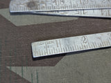 2 Meter Sachsen Folding Measuring Stick Ruler (Inches and Centimeters)