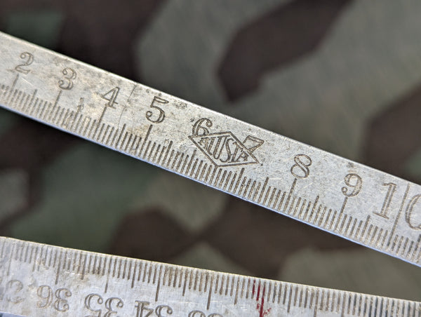 2 Meter Sachsen Folding Measuring Stick Ruler (Inches and Centimeters)