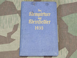 1935 Kleingärtner und Kleinsiedler Calendar Book for Small Gardens