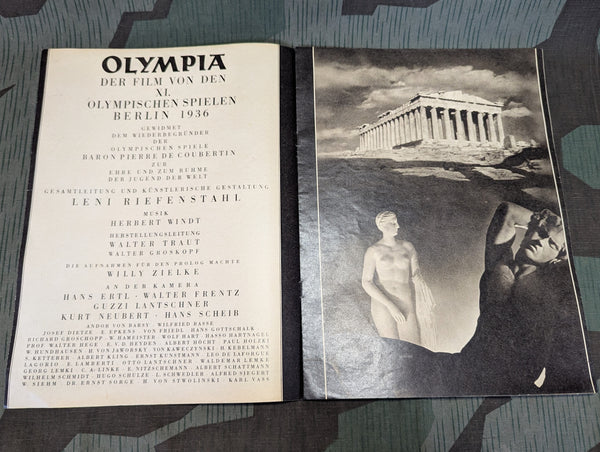 Film Kurier Magazine Olympia Leni Riefenstahl