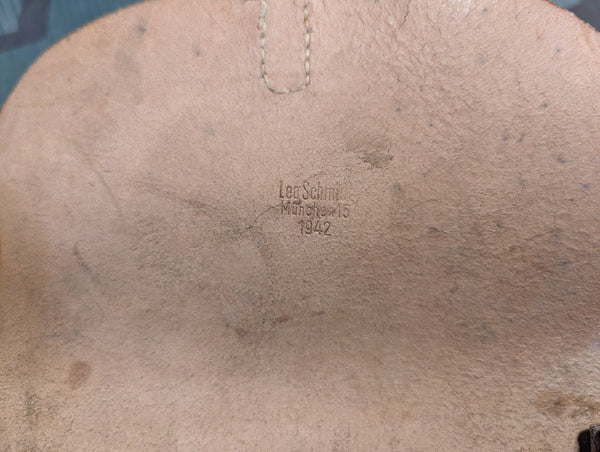 Unissued M35 Map Case 1942 Brown Leather