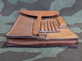 Unissued M35 Map Case 1942 Brown Leather