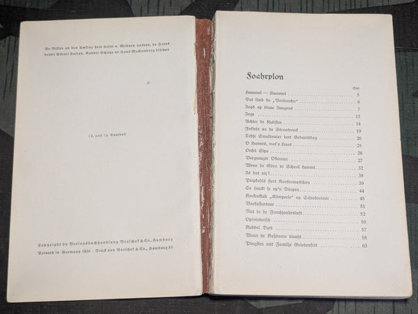 Hummel Hummel Humor Book 1936