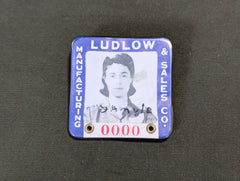 Women's War Worker Badge Pin Ludlow Manufacturing & Sales