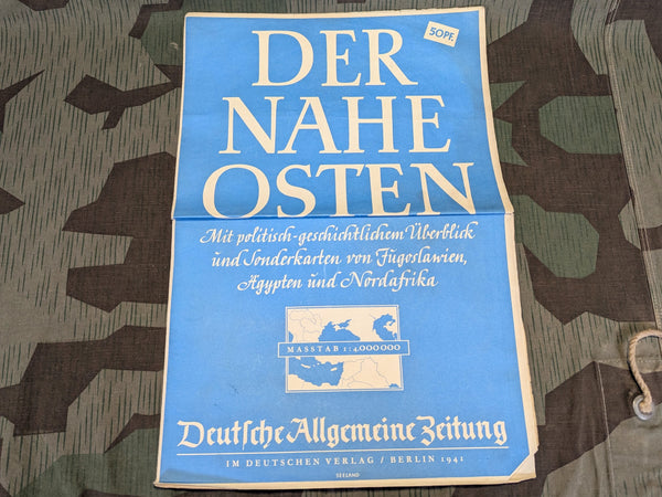 Der Nahe Osten 1941 Map
