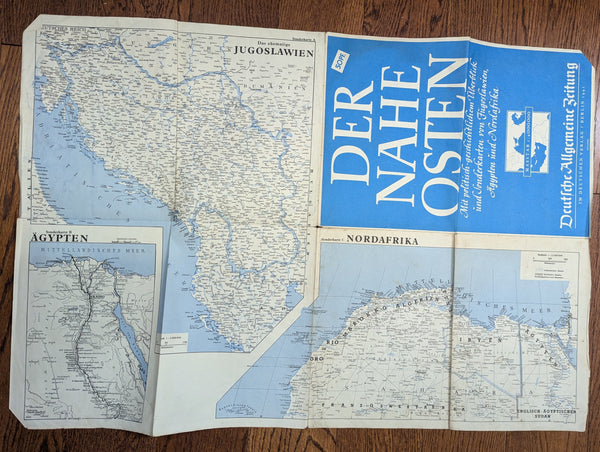 Der Nahe Osten 1941 Map