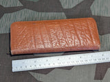 German Leather Pencil Case Trix Zipper