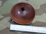 Kriegsschrott Enameled Funnel