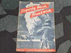 Siegeszug durch Frankreich Kleine Kriegshefte Nr.5/6
