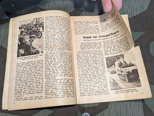 Siegeszug durch Frankreich Kleine Kriegshefte Nr.5/6