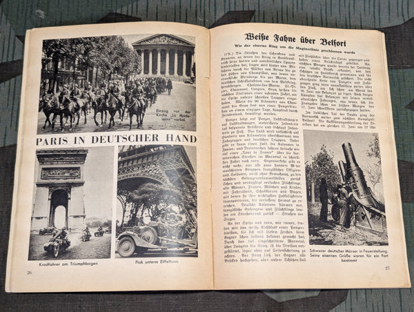 Siegeszug durch Frankreich Kleine Kriegshefte Nr.5/6