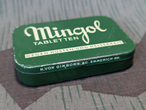 Mingol Cough and Fever Tablet Tin
