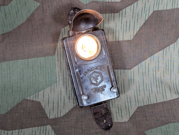 German Daimon Telko-Trio Flashlight Working
