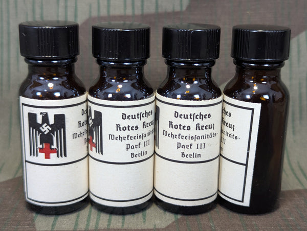 DRK Glass Pill Bottles