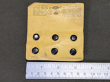 Full Card of Pilcher's Detachable Buttons 6 Buttons 5/8"