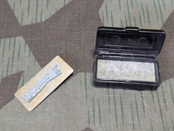Small Bakelite Pocket Stamp