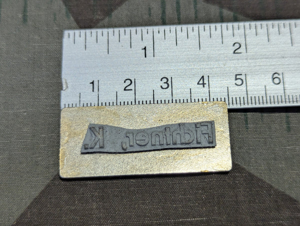 Small Bakelite Pocket Stamp