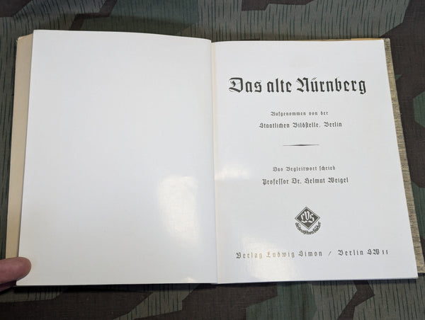 Das Alte Nürnberg Book