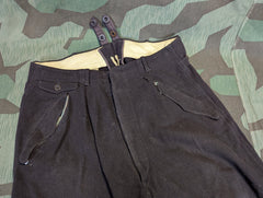 German Brown Wool Plus Four Trousers (32" Waist)