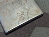 1924 Inscribed Alpacca Cigarette Case