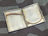1924 Inscribed Alpacca Cigarette Case