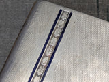 1924 Inscribed Alpacca Cigarette Case