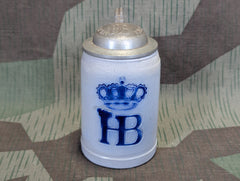 WWI Kgl. Hof-bräuhaus München 1/8L Krug with Lid