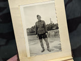 Original Family Photo Album 48 Photos (Some Soldier Photos)