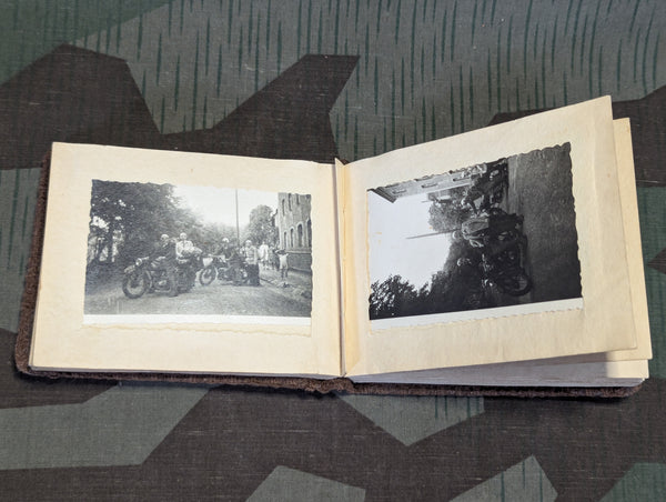 Original Family Photo Album 48 Photos (Some Soldier Photos)