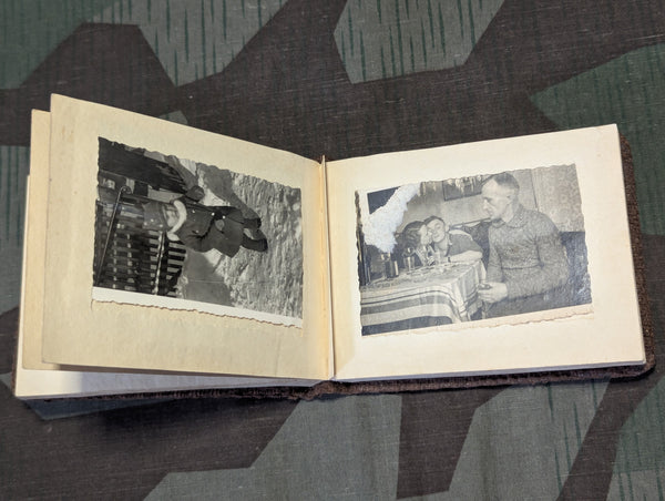 Original Family Photo Album 48 Photos (Some Soldier Photos)