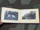 Original Family Photo Album 48 Photos (Some Soldier Photos)
