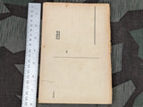 Vom Sieghaften Zellenstaat Feldpost Book