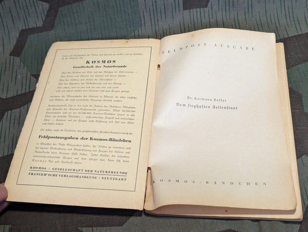 Vom Sieghaften Zellenstaat Feldpost Book
