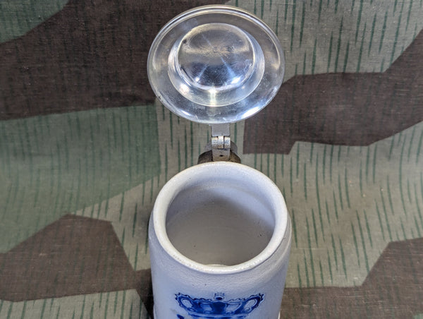 WWI Kgl. Hof-bräuhaus München Small 1/8L Krug with Lid