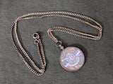 Notre Porte Bonheur French WWI 75 Cannon Necklace