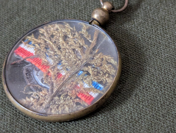 Notre Porte Bonheur French WWI 75 Cannon Necklace
