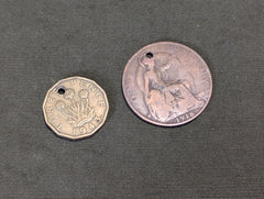 2X British Coins 1918 & 1943