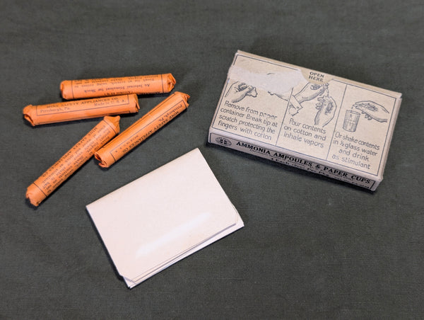Full Box Ammonia Ampoules & Paper Cups